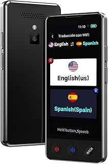 AI Language Translator Device, 2026 Upgraded VORMOR Translator No WiFi Needed, Support ChatGPT, Instant Two-Way 150 Languages Translation, Offline/Photo Translation for Business Travel