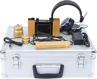 Water Leak Detector Underground – Professional Digital Leak Detection Device with Noise-Canceling Headphones, Adjustable Sensitivity, Ground Sensor & Probe for Home Plumbing, HVAC, Fire Pipes