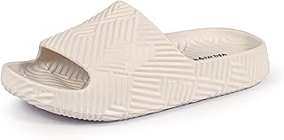 Slides for Women and Men - Bathroom Shower Shoes - Non Slip House Slippers - Lightweight Beach Sandals