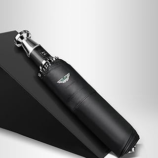 JQFFM Umbrella with Car Logo for Aston Martin Vantage Coupé F1 Edition/Vantage Roadster F1 Edition 2022, Sun Umbrella Uv Protection Travel Umbrella Men Women Umbrella Outdoor Accessories