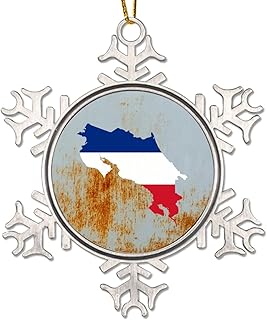 Costa Rica Xmas Tree Ornament Costa Rica Flag Christmas Stocking Filling Gift to Child National Flag Country Souvenir Xmas Hanging Christmas Party Supplies