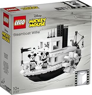 Ideas 21317 Disney Steamboat Willie Building Kit (751 Pieces)