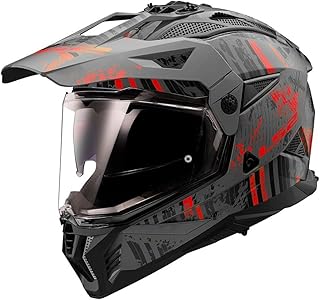 Helmets Blaze II Adventure Motorcycle Helmet W/SunShield
