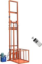 1Ton/2200Lbs Load Electric Platform Lifts,9.8FT Lifting Height Hydraulic Freight Lift Elevator,Wall Mounted Factory Warehouse Home Space Dedicated Freight Elevator