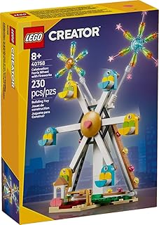 Creator Celebration Ferris Wheel with Fireworks Building Set 40758, 230 Pieces