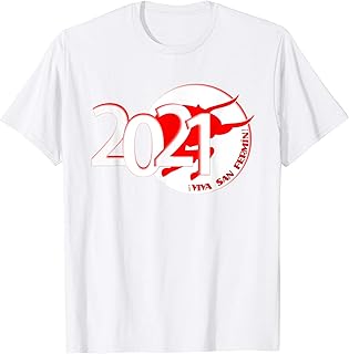 Camisetas de España Sanfermines 2021 San Fermín T-Shirt