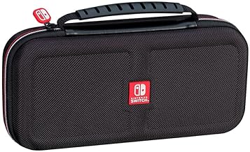 R.D.S. INDUSTRIES, INC. – Game Traveler Deluxe Licensed Travel Case Designed for Nintendo Switch, Lite, OLED, Black Small (NNS40)