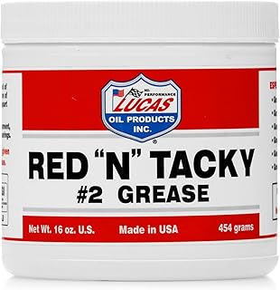 Lucas Oil 10574 RED"N"TACKY GREASE 1/LB TUB