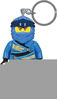 LEGO Ninjago Large 3 Inch Tall Figure Keychain Light - Jay (KE148H)