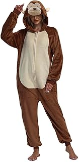 Adult Onesie Pajamas Animal One Piece Costume Halloween Cosplay for Women Men