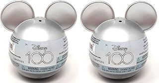 100 Blind Box Set of 2 Silver Mouse Capsules