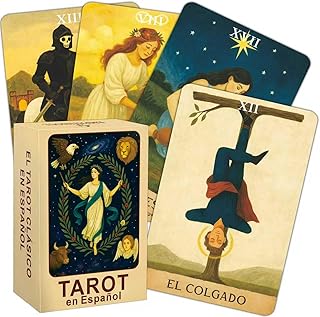 soulme 78Tarot Cards Deck for Beginners, Baraja de Tarot española, Cartas De Tarot para Principiantes En Español, 78tarot cartas de oraculos en español