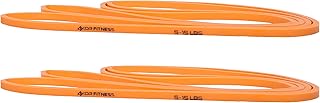 4KOR 41” Resistance Band 2-Pack – 5–15 lb Exercise Bands with a Satisfying Stretch from Sri Lankan Latex – Long Fitness Loops for Physical Therapy, Stretching, Workout or Light Pull-Up Assistance