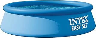 INTEX Easy Set 8 ft x 24in Above Ground Pool, Round Inflatable Swimming Pool, Pump Not Included