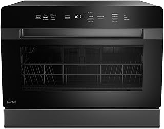 GE Profile Countertop Dishwasher, Energy Star, 6 place settings, 6 wash cycles, WiFi Connected, with Built-In Capabilities