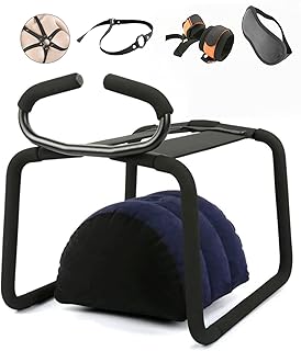Sex Furniture Sex Chair Sex Position Enhancer Chair for Position Aids Novelty Toy Bedroom Bathroom Portable Bouncing Mount Stool Elastic BDSM Sex Furniture Couples Sex Toy