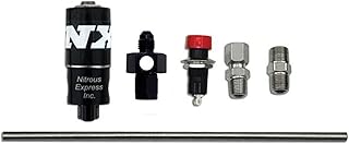Nitrous Express 15600 Nitrous Purge Valve Including D-4 Manifold, Push Button and Vent Tube