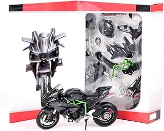Scale Motorcycle Model 1:12 for Kawasaki Ninja H2R Diecast Model Motorcycle Model Vehicle Collection Assembled Version