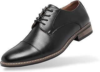 Men's Oxford Formal Dress Shoes Business Comfortable Classic Lace Up Shoes
