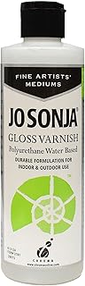 Jo Sonja Polyurethane Varnish Gloss - 8oz Bottle