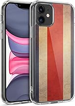 Costa Rica Costa Rican Vintage Flags Set 3 Gel Case [Military Grade Protection] Compatible with Apple iPhone 11 and Compatible with MagSafe