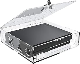 Skywin Lock Box for Xbox Game Console - Acrylic Display Case for Public Gaming Setup, Secure Display & Theft Deterrent for Xbox One X and Xbox One S - Family Gift for Healthy Screen Habits