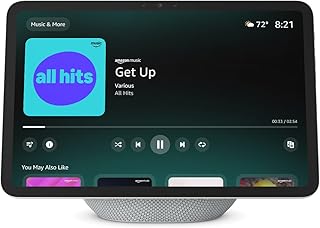 Echo Show 11 (newest model), Vibrant Full-HD 11" display with more viewing area and spatial audio, Designed for Alexa+, Glacier White
