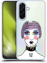 Head Case Designs in Vogue Avant Garde Faces Gel Case [Military Grade Protection] Compatible with Samsung Galaxy A36 5G