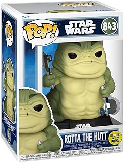 Pop! Star Wars: Mandalorian & Grogu - Rotta the Hutt - Collectable Vinyl Figure - Gift Idea - Official Merchandise - Toys for Kids & Adults - Star Wars Fans - Figure for Collectors and Display