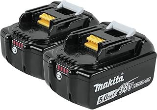BL1850B-2 18V LXT Lithium-Ion 5.0Ah Battery, 2/pk, Black