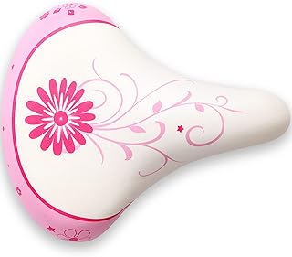 AVASTA Kids Bicycle Saddle for Girls & Boys Waterproof Wide Soft Bike Cushion Dual Shock Absorbing Fit for 12 14 16 18 20 or 20 22 24 26 inch Mountain Road Bike