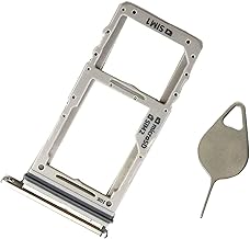Note 10 Plus SIM Card Tray,Micro SD Card Tray Holder Replacement for Samsung Galaxy Note10+ Note10 Plus SM-N975F SM-N975U N9750 6.8" (Silver)