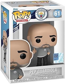POP! Football: Pep Guardiola - Manchester City FC - Collectable Vinyl Figure - Gift Idea - Official Merchandise - for Kids & Adults - Sports Fans - Model Figure for Collectors