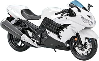 Motorcycle Model for Kawasaki Ninja H2R, ZX6R, ZX14R, KX450F, 1:12 Motorcycle Model Vehicle Replica Miniature Race Car Collectible Souvenir Gift(Ninja ZX14R)