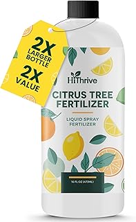 16oz Citrus Fertilizer & Fruit Tree Fertilizer - Makes 32 Gallons of Tree Food for Fruit Trees, Oranges and Other Citrus Trees, Premium Liquid Plant Food for Healthy Growth and Juicier Harvests