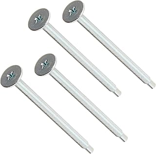 4PCS Under Cabinet Microwave Mounting Kit, Universal Microwave Mounting Bolts Replacement for Samsung, GE, Whirlpool, Kenmore, Maytag Microwaves, Microwave Cabinet Mounting Kit