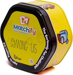 Matchify Card Game: Among Us Card Game| The Seriously Fun Challenge for Families Kids and Friends Travel Party Card Game - Catch The Match, Match Crewmates – Learning Game Easter Basket Stuffer