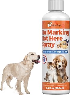 8oz Say No to Indoor Dog Marking with This Behavior Spray - Stop Dog Urinating in House with No More Peeing in House – Dog Stay Away Spray for Furniture, Carpet, Grass