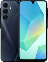 Samsung Galaxy A16 5G, 128GB, Blue Black - Locked to AT&T (Renewed)
