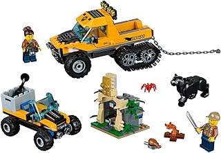 City Jungle Explorers Jungle Halftrack Mission 60159 Building Kit (378 Piece)