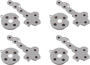 Onyehn 4 Sets Silicone Conductive Rubber Pads Button D-Pad for Xbox 360 Controller Buttons Repair Replacement Part