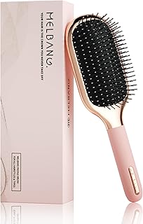 Melbang Hair Brush for Thick Curly Thin Long Short Wet or Dry Hair Adds Shine and Makes Hair Smooth Hair Comb Paddle Hair Brush for Men Women Kid