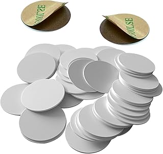 Anti-Metal Tag Stickers Blank T5577 Rewritable 125Khz RFID Small Coin Round Card for Access Control Systems-5pcs