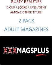 (2 pack) Busty Beauties Adult Magazines
