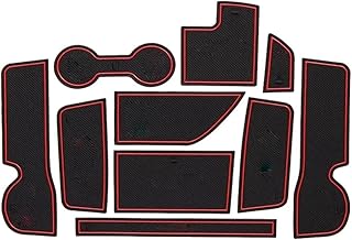 Rubber Mats for Centre Console for Soueast DX3 2016-2022, Car Door Groove Mat Anti-Slip Slot Pad