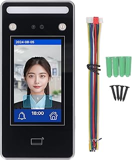 Facial Recognition Attendance Machine for Employees Visible Light Dynamic Face and Card Access Control Time Clock