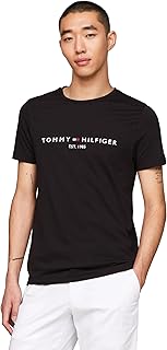 Adaptive Men's Short Sleeve Cotton Graphic T-Shirts with Embroidered Logo