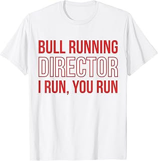 Running of the Bulls Shirt San Fermin Pamplona Runner Gift T-Shirt