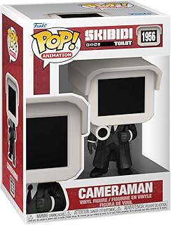Pop! Vinyl: Skibidi Toilet - Cameraman - Collectable Vinyl Figure - Gift Idea - Official Merchandise - Toys for Kids & Adults - Model Figure for Collectors and Display