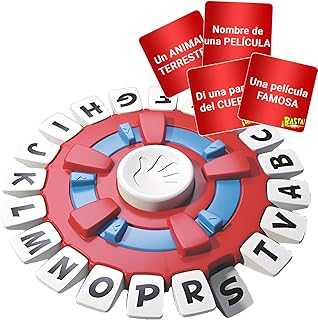 TBOLINE Basta Juego De Mesa Español Think A Words Game Juego De Mesa Basta Juego De Mesa Basta En Español Juego Educativo Familiar para Reuniones y Fiestas